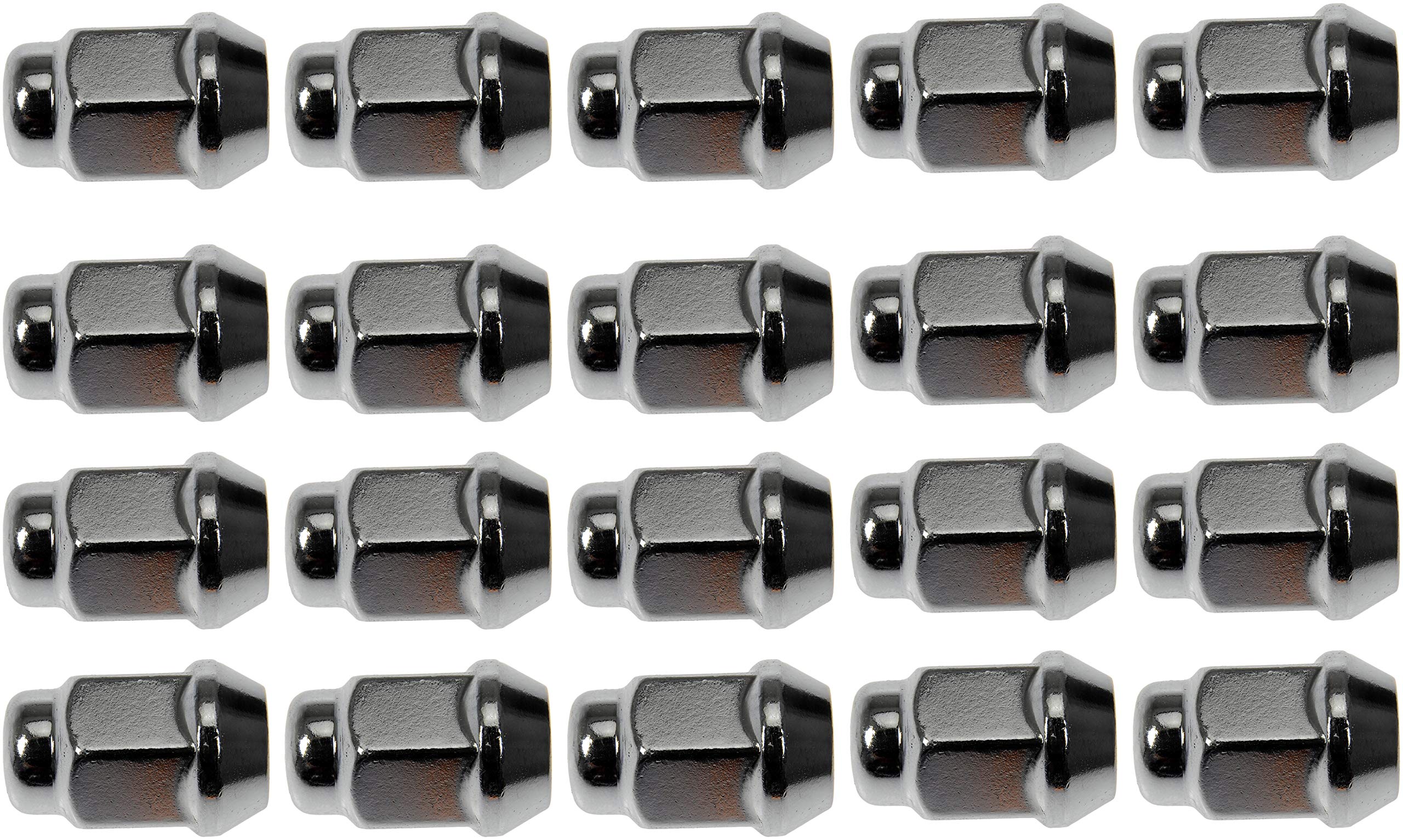 Dorman 711-265 Wheel Nut Chrome Acorn Bulge Seat 1/2-20 Compatible with Select Models, 20 Pack - Image 3